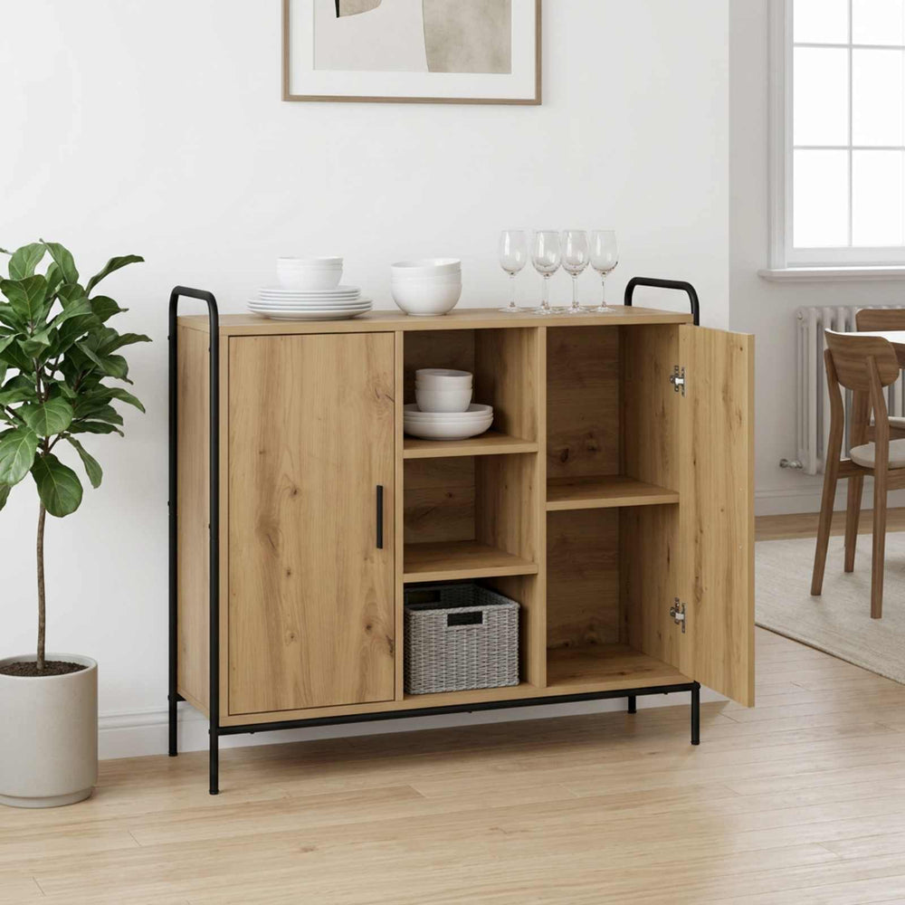 vidaXL Sideboard 98.5 x 33 x 81 cm Engineered Wood