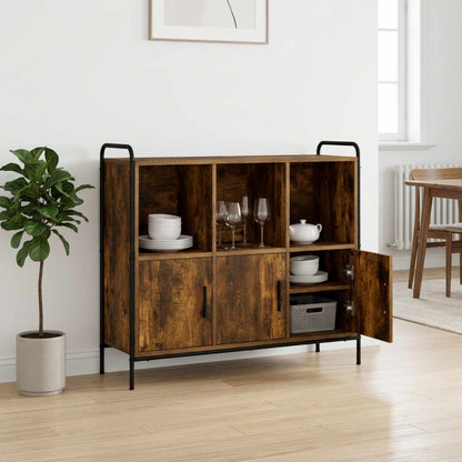 Sideboard 97 x 33 x 81 cm Engineered Wood Smoked oak