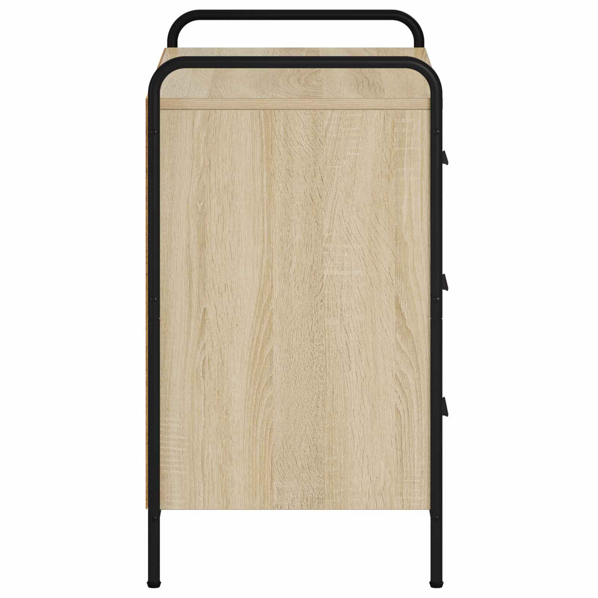 Drawer Cabinet 70 x 39.5 x 71 cm Engineered Wood Sonoma oak