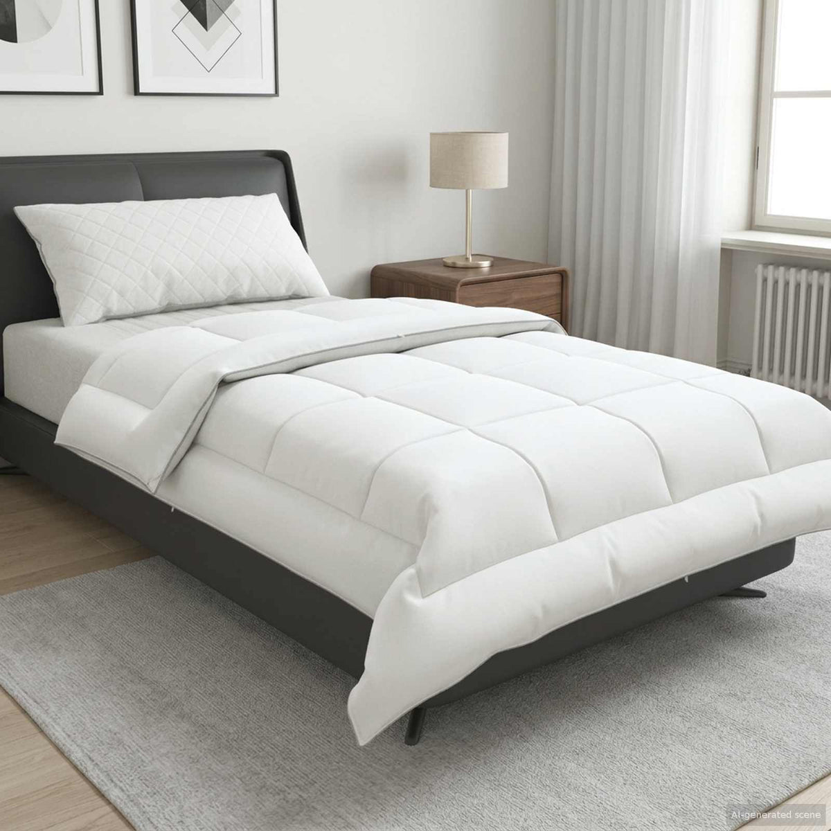 Duvet FULDA Seasons Goose Down White