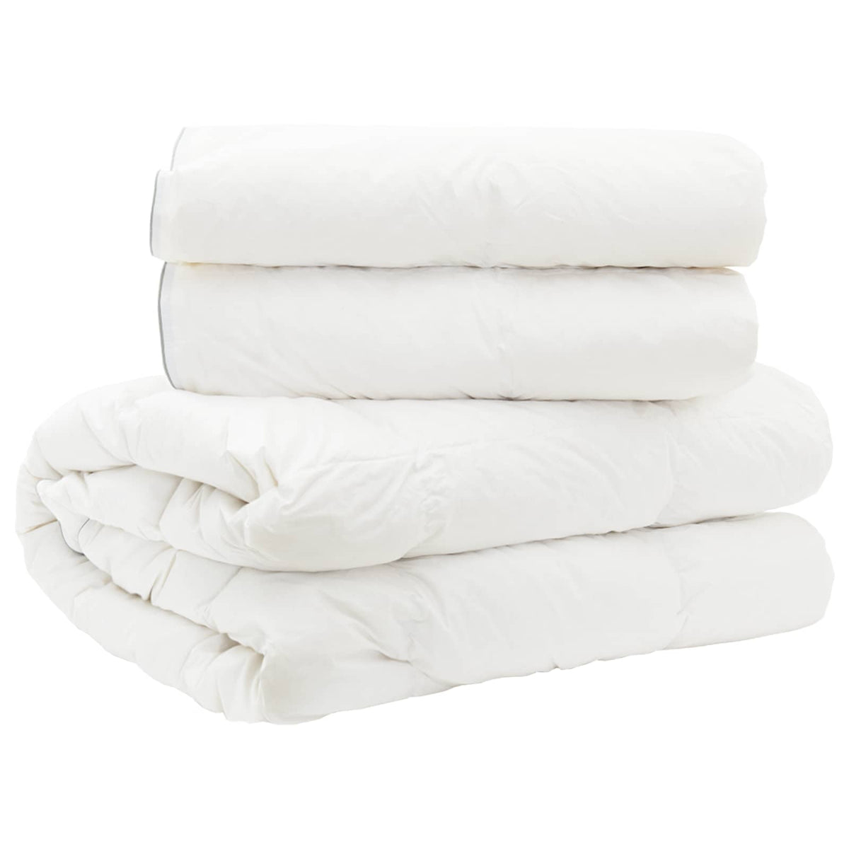 vidaXL Duvet FULDA 200 x 220 cm 4 Seasons 310 GSM 90% Goose Down White 5