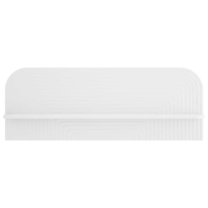 Wall Shelf 2 pcs 102 x 13.5 x 37.5 cm White