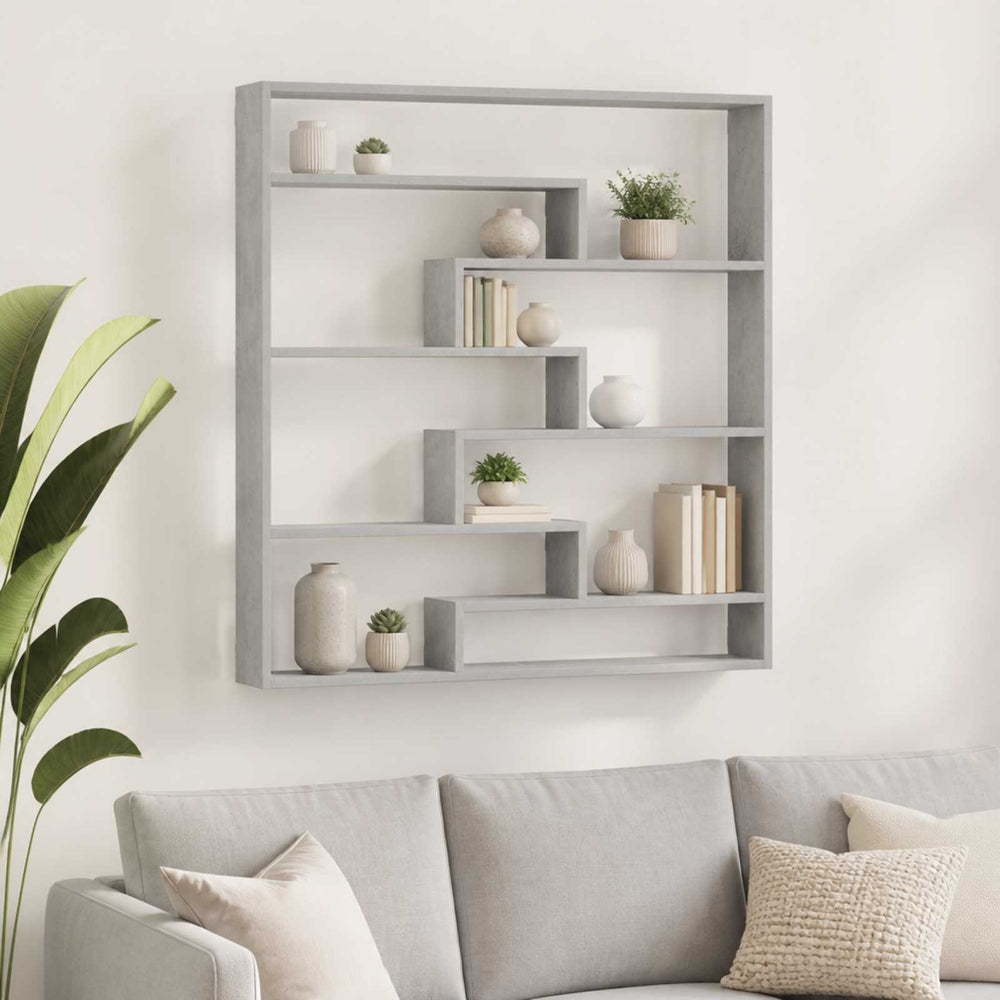 vidaXL Wall Shelf 103 x 17 x 102 cm Engineered Wood