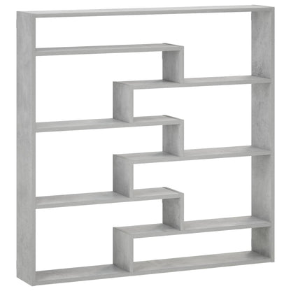 Wall Shelf 103 x 17 x 102 cm Engineered Wood Concrete grey