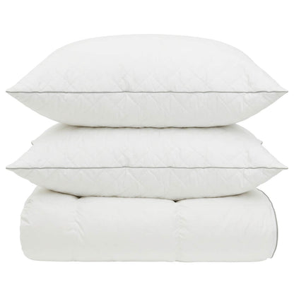 vidaXL 90% Goose Down Duvet Set FULDA 3 pcs 200 x 240 cm All Seasons 6