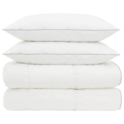 vidaXL 90% Goose Down Duvet Set FULDA 3 pcs 200 x 220 cm All Seasons 6