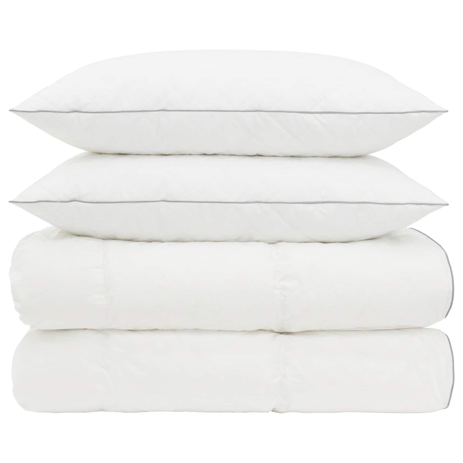 vidaXL 90% Goose Down Duvet Set FULDA 3 pcs 200 x 220 cm All Seasons 6