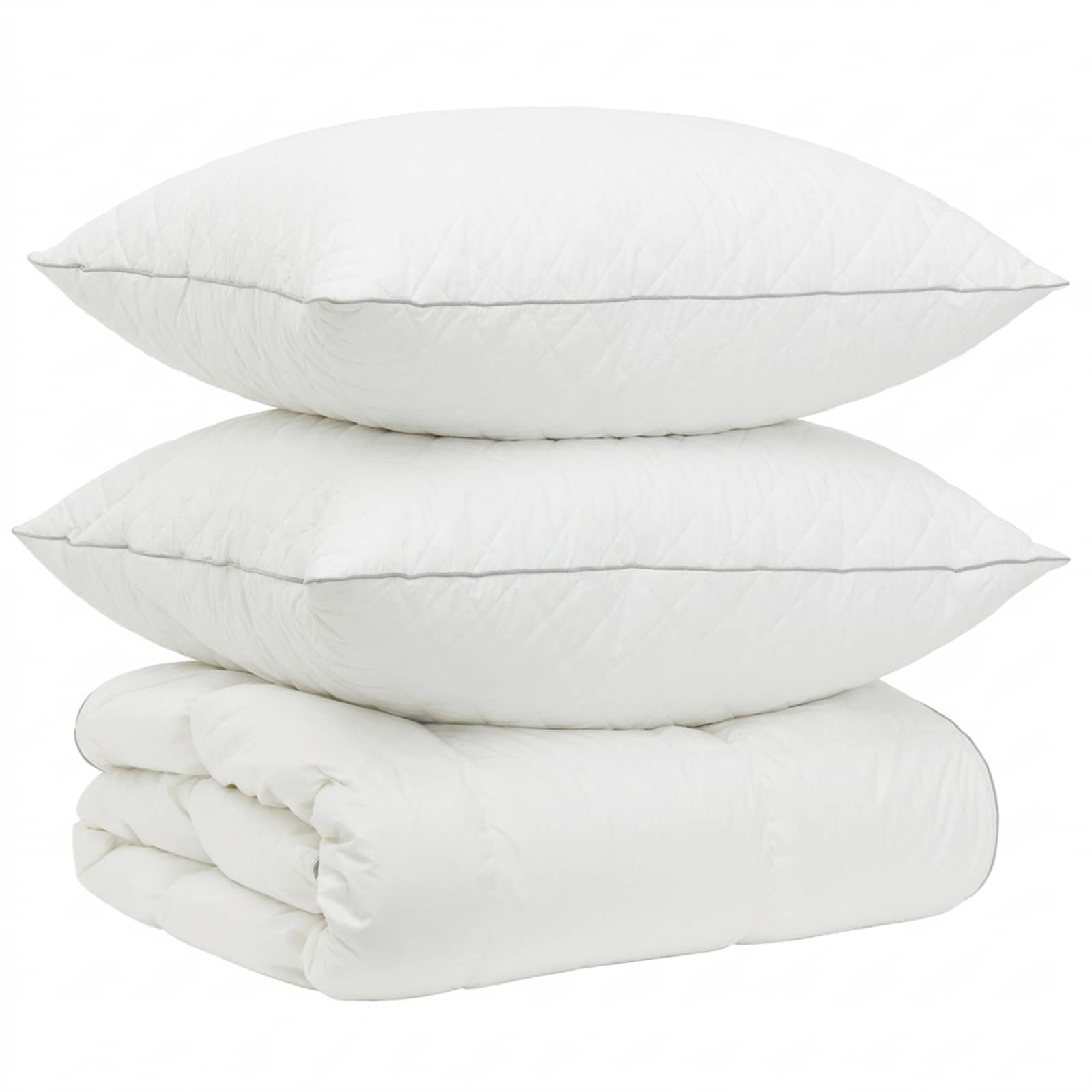 vidaXL 90% Goose Down Duvet Set FULDA 3 pcs 220 x 260 cm All Seasons 2