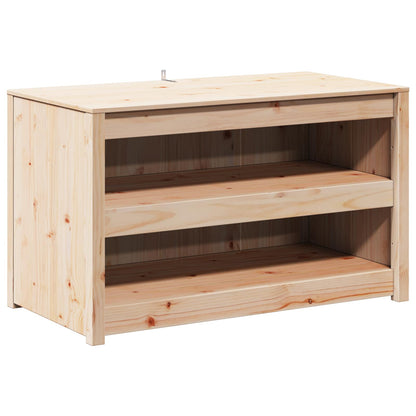 vidaXL Outdoor Kitchen Cabinet MEPPEL 4 pcs Natural Douglas 4