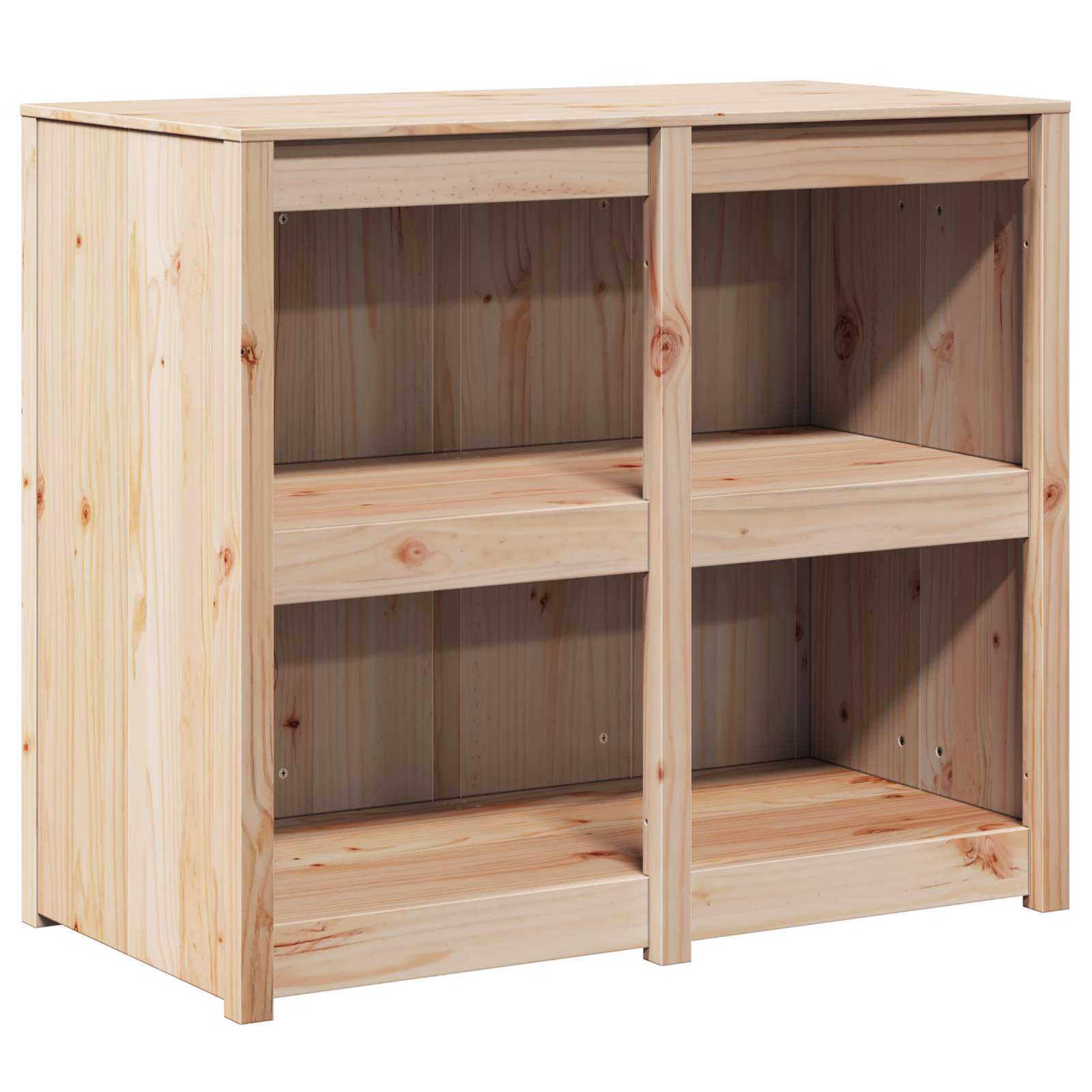 vidaXL Outdoor Kitchen Cabinet MEPPEL 4 pcs Natural Douglas 6