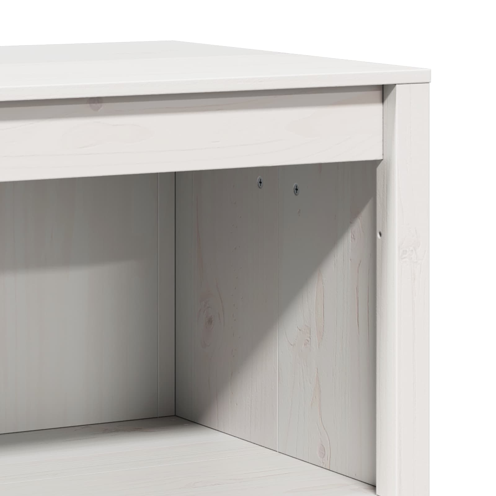 vidaXL Outdoor Kitchen Cabinet MEPPEL 3 pcs White Solid Pine Wood 6