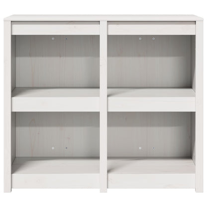 vidaXL Outdoor Kitchen Cabinet MEPPEL 3 pcs White Solid Pine Wood 5