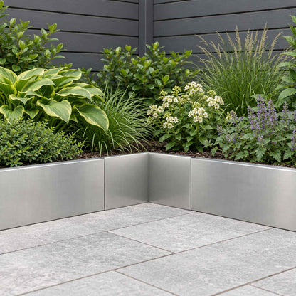 Retaining Wall Steel Corner Galvanised