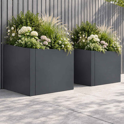 Retaining Wall Steel Anthracite