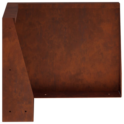 Retaining Wall Steel Weathering