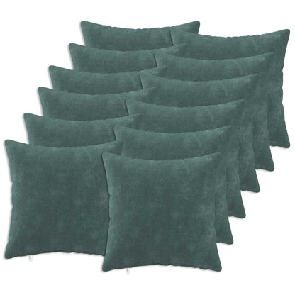 Pillow HEERLEN Microfiber Fleece Sea blue