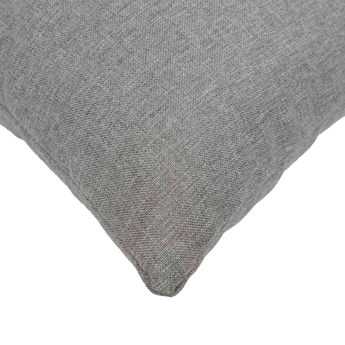 Throw Pillow HEERLEN Fabric 6 pcs 40 x 60 cm Cloud grey