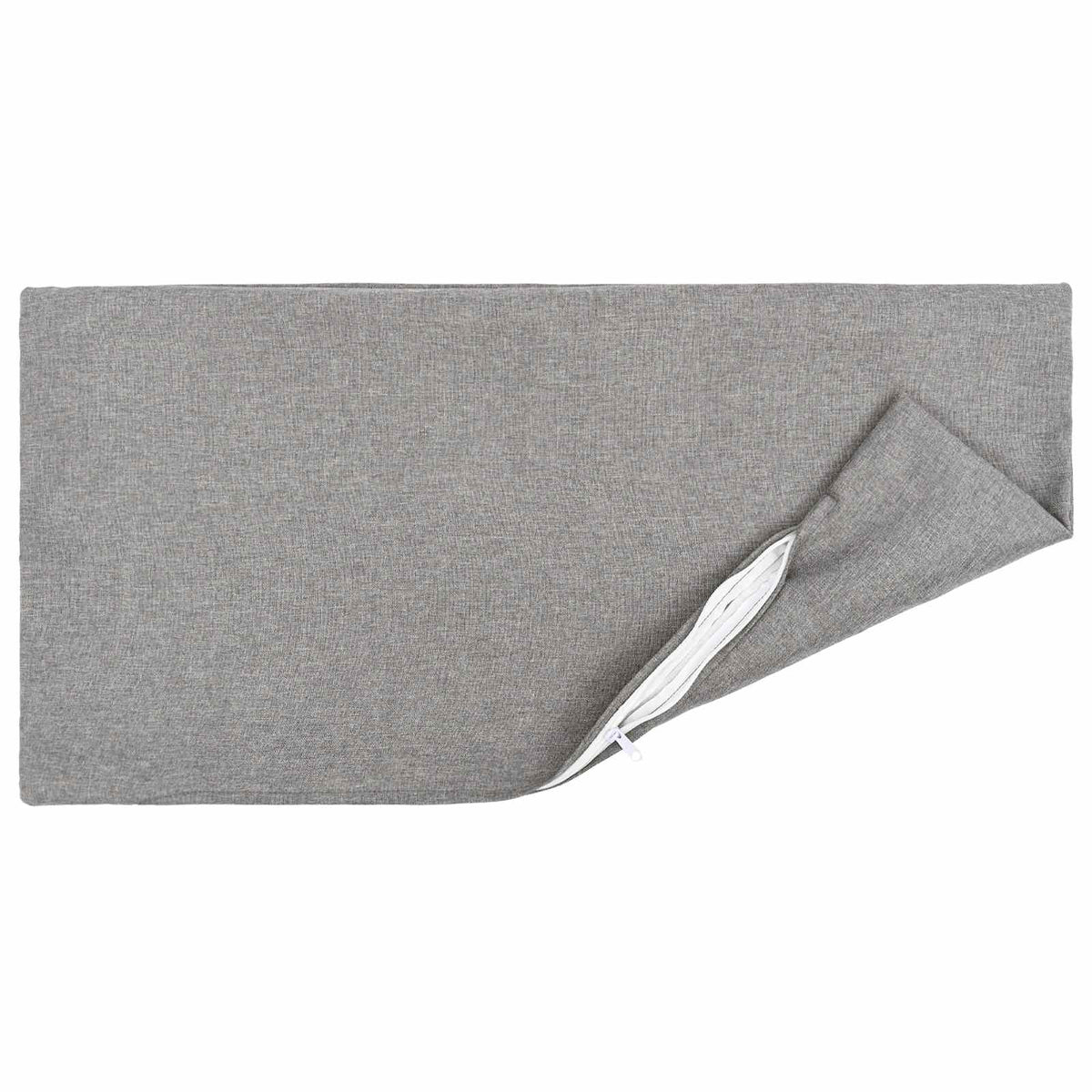 Throw Pillow HEERLEN Fabric 6 pcs 40 x 60 cm Cloud grey