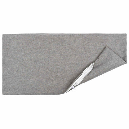 Throw Pillow HEERLEN Fabric 6 pcs 40 x 60 cm Cloud grey