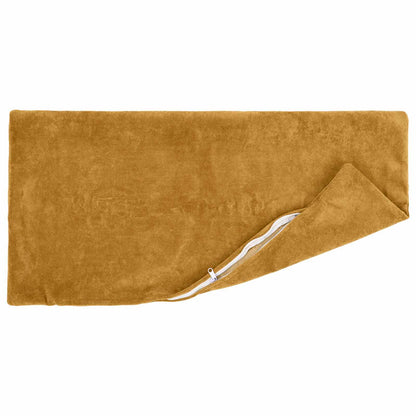 Throw Pillow HEERLEN Microfiber Fleece 6 pcs Yellow 40 x 60 cm