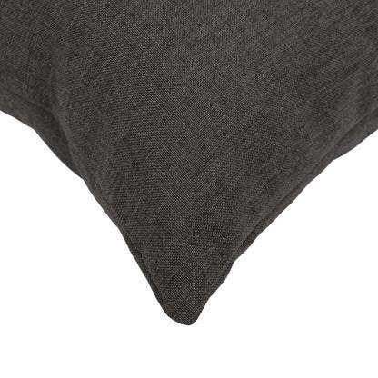 Throw Pillow HEERLEN Fabric 6 pcs 40 x 70 cm Dark grey