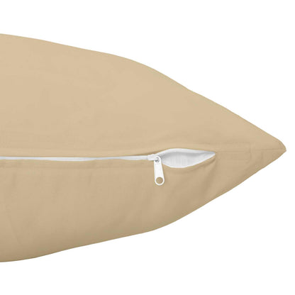 Throw Pillow HEERLEN Polyester 6 pcs 40 x 70 cm Beige