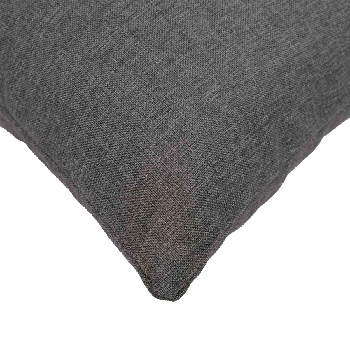 Throw Pillow HEERLEN Fabric 6 pcs 40 x 80 cm Light grey