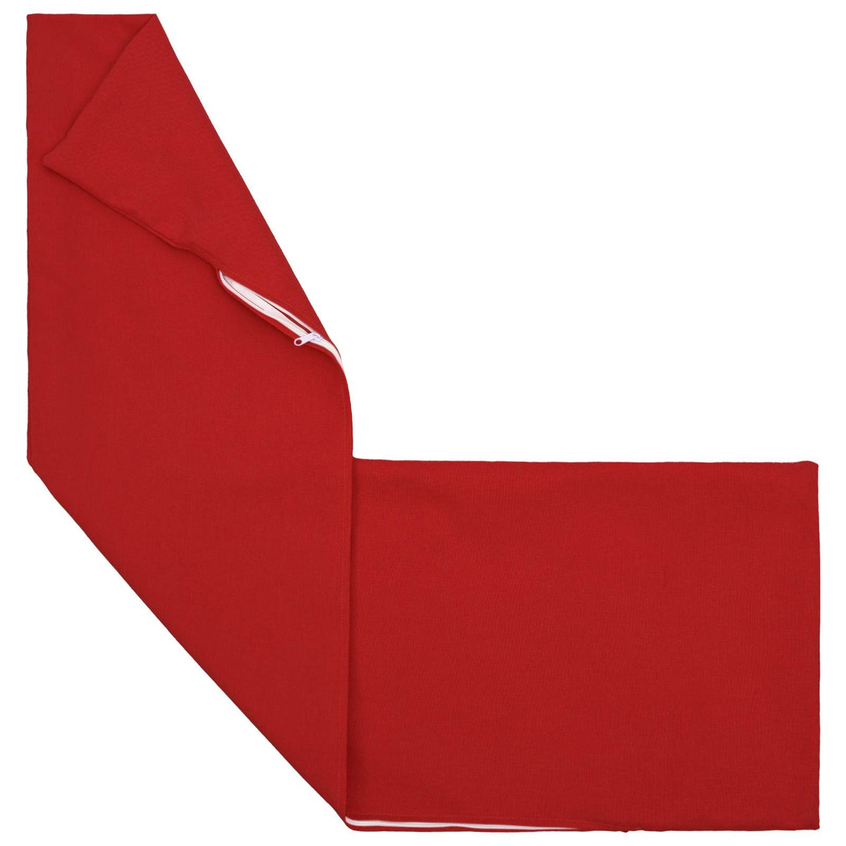 Throw Pillow HEERLEN Fabric 2 pcs Red 40 x 145 cm