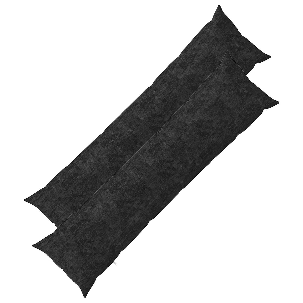 vidaXL Throw Pillow 2 pcs HEERLEN Anthracite 40 x 145 cm 2