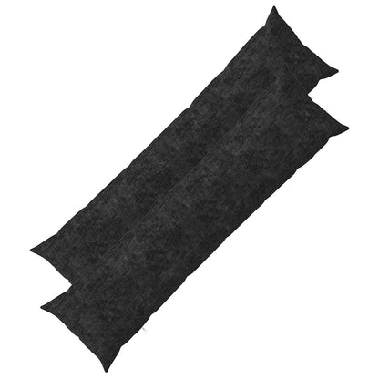 vidaXL Throw Pillow 2 pcs HEERLEN Anthracite 40 x 145 cm 2