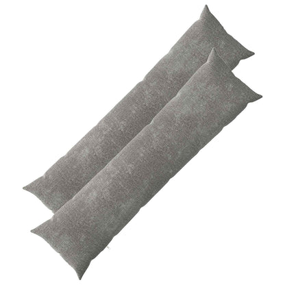 vidaXL Throw Pillow 2 pcs HEERLEN Dark Grey 40 x 145 cm 2