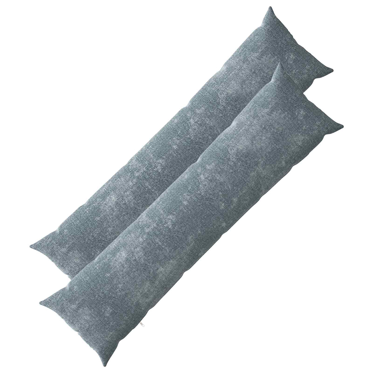 vidaXL Throw Pillow 2 pcs HEERLEN Light Blue 40 x 145 cm 2