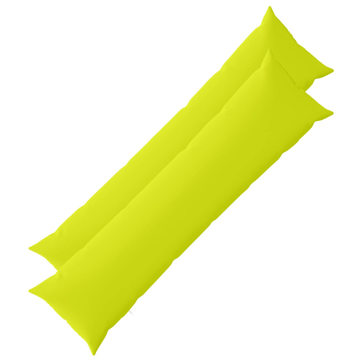 Throw Pillow HEERLEN Polyester 2 pcs Bright Green 40 x 145 cm