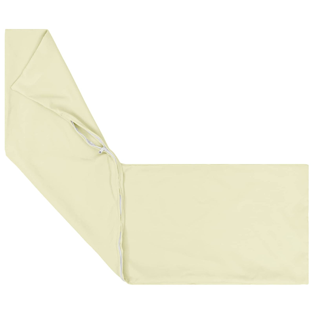 Throw Pillow HEERLEN Polyester 2 pcs Cream 40 x 145 cm