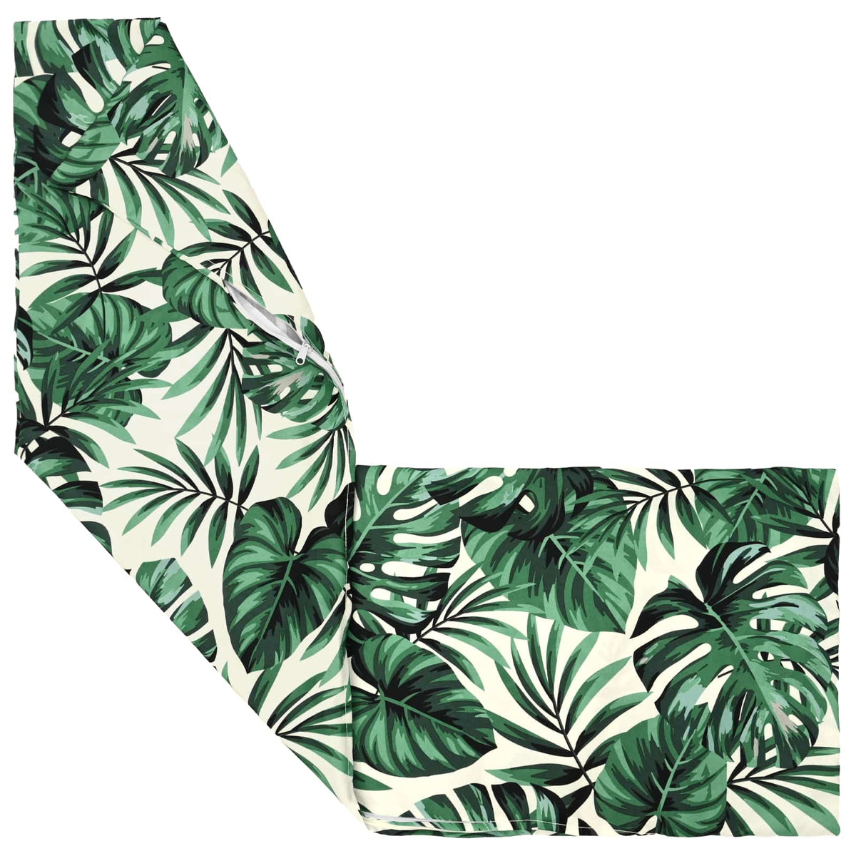 Throw Pillow HEERLEN Polyester 2 pcs Leaf Pattern 40 x 145 cm