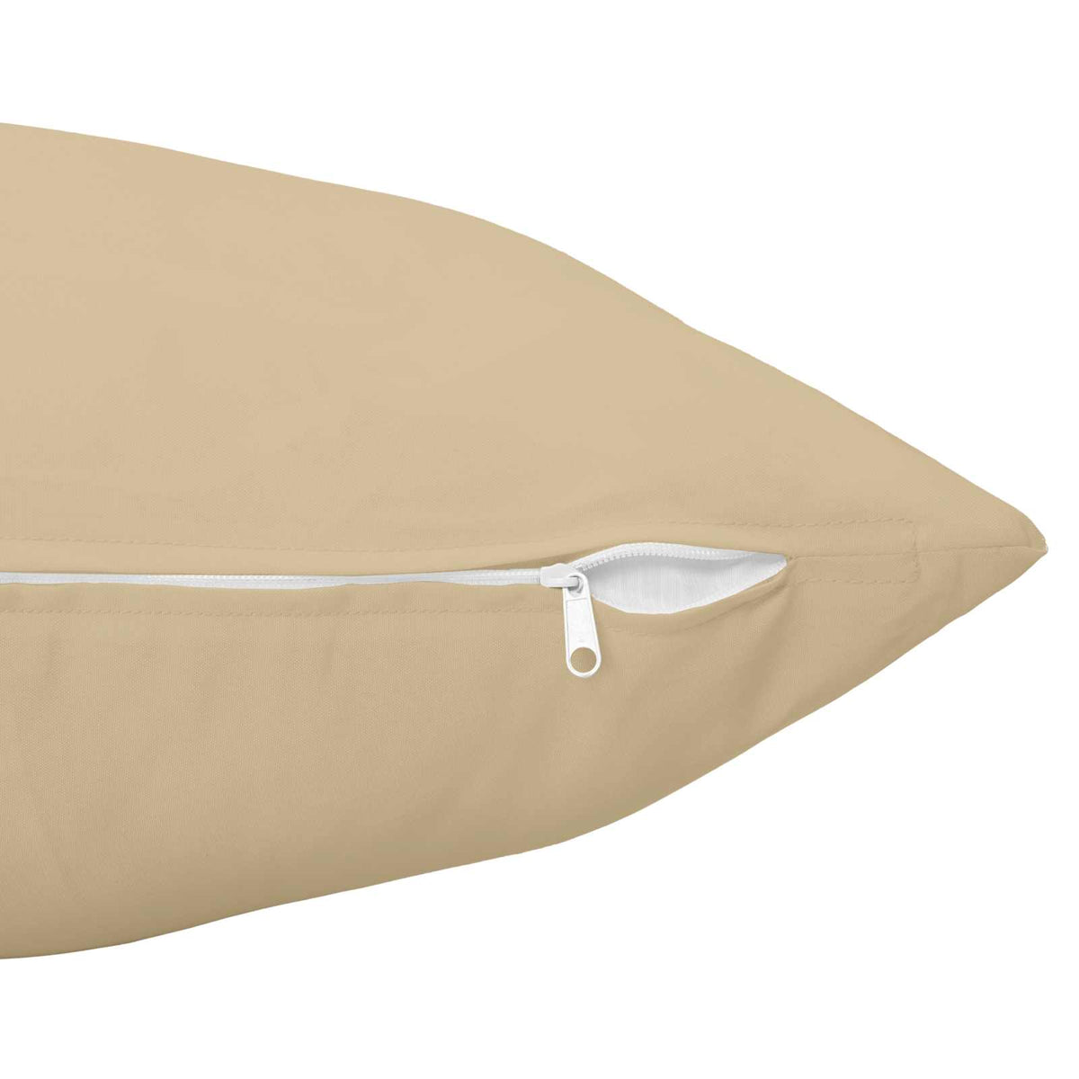 Throw Pillow HEERLEN Polyester 12 pcs 45 x 45 cm Beige