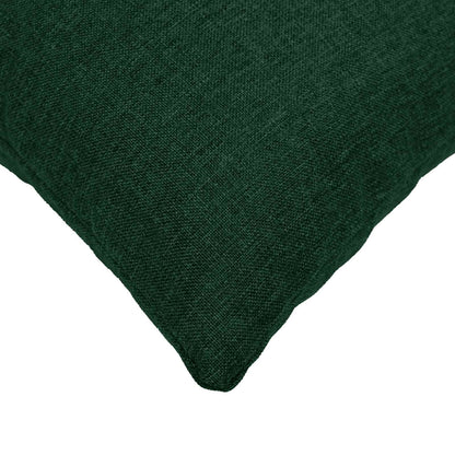 Throw Pillow HEERLEN Fabric 12 pcs 50 x 50 cm Dark green
