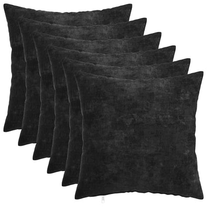 vidaXL Throw Pillow 6 pcs HEERLEN Anthracite 50 x 50 cm 2
