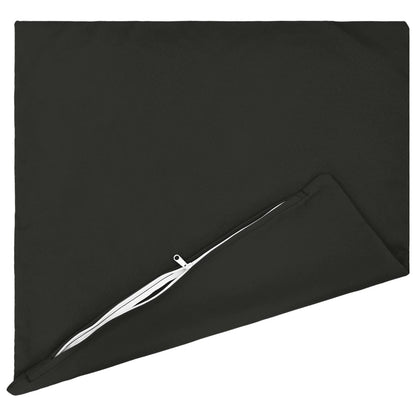 Throw Pillow HEERLEN Polyester 6 pcs 50 x 50 cm Black