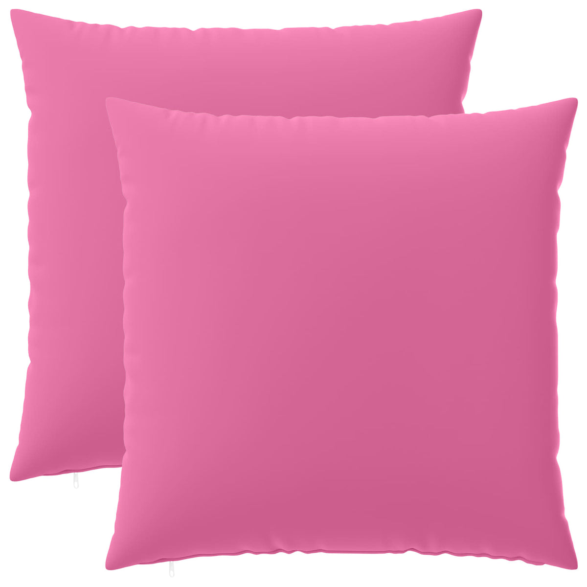 vidaXL Throw Pillow 2 pcs HEERLEN Pink 70 x 70 cm Polyester 2