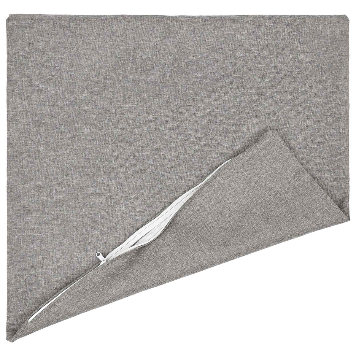 vidaXL Throw Pillow 2 pcs HEERLEN Cloud Grey 80 x 80 cm Fabric 4