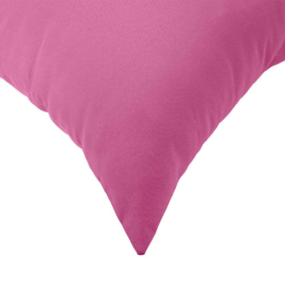 Throw Pillow HEERLEN Polyester 2 pcs Pink 80 x 80 cm