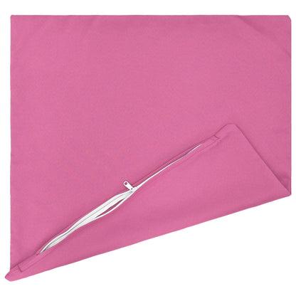 Throw Pillow HEERLEN Polyester 2 pcs Pink 80 x 80 cm