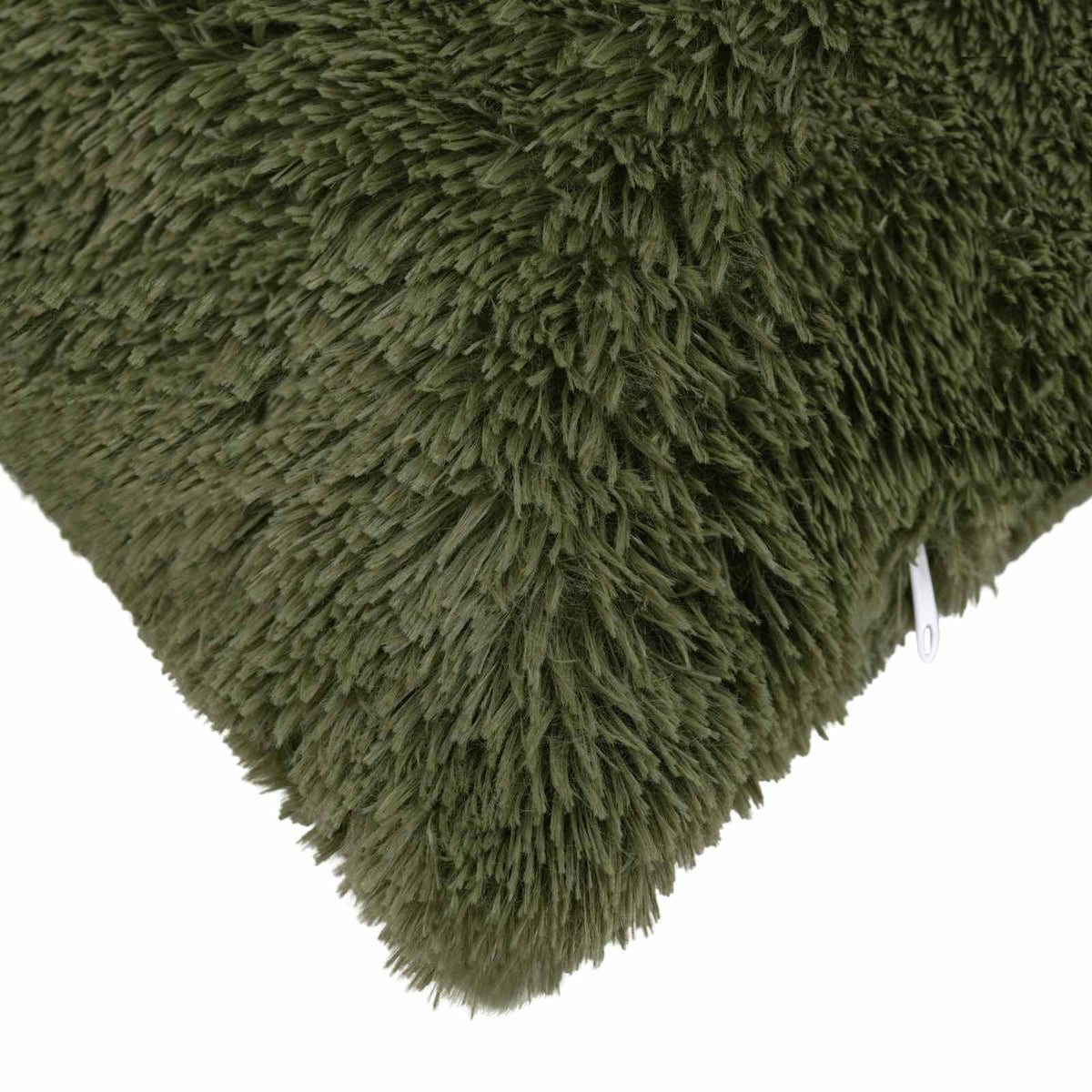 Throw Pillow HEERLEN PV Fleece 2 pcs Green 80 x 80 cm