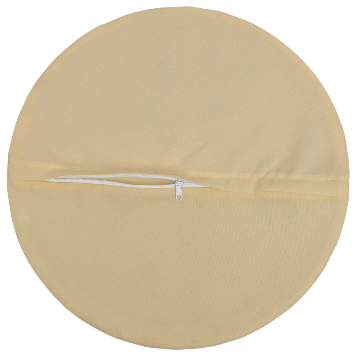 Throw Pillow HEERLEN Dia. 60 cm Polyester 6 pcs Ø 60 cm Beige