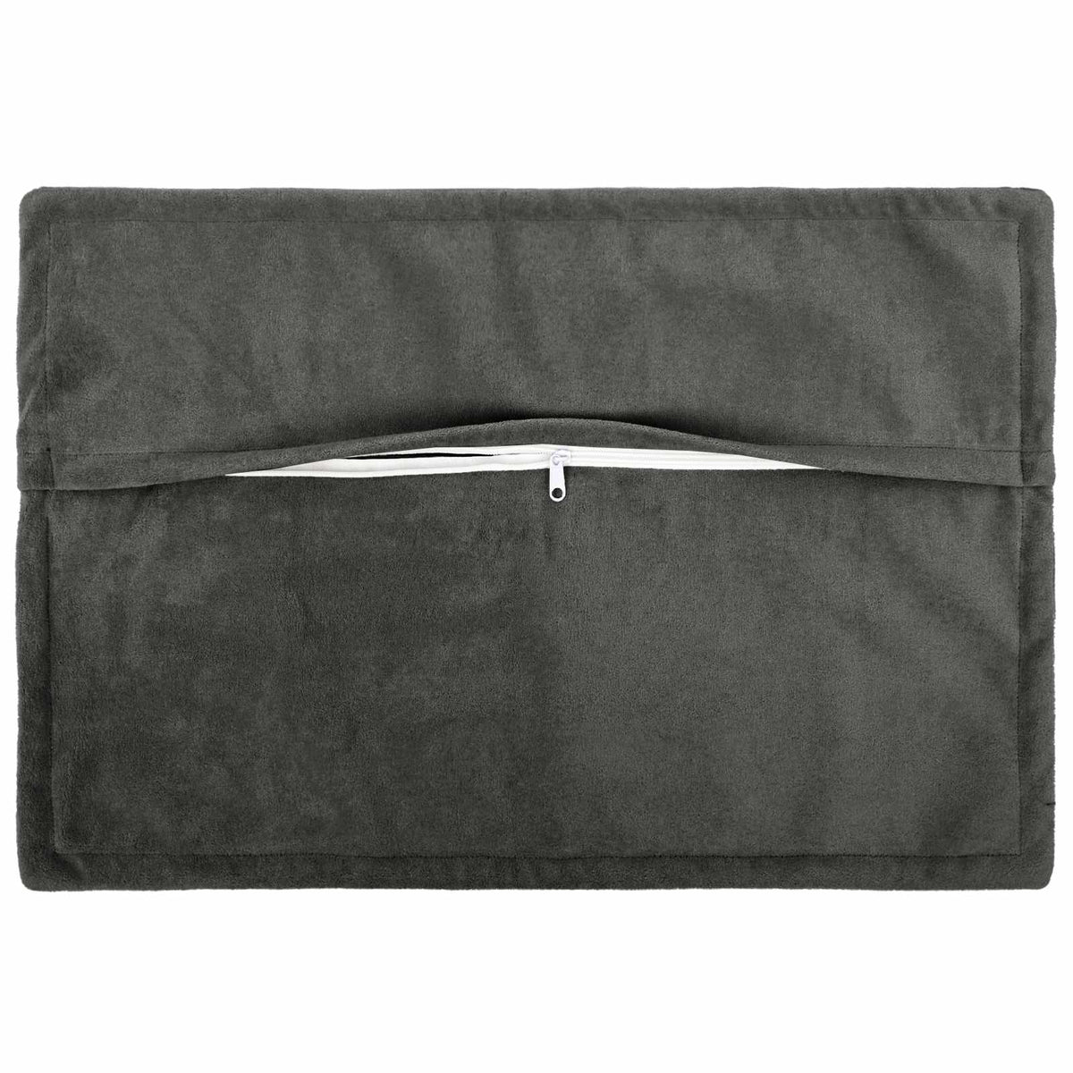 Throw Pillow HOUTEN 40 x 60 cm Microfiber Fleece 6 pcs Anthracite