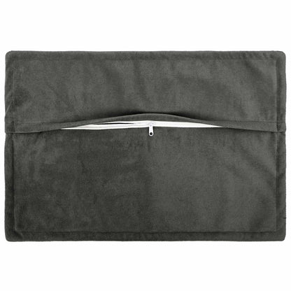 Throw Pillow HOUTEN 40 x 60 cm Microfiber Fleece 6 pcs Anthracite