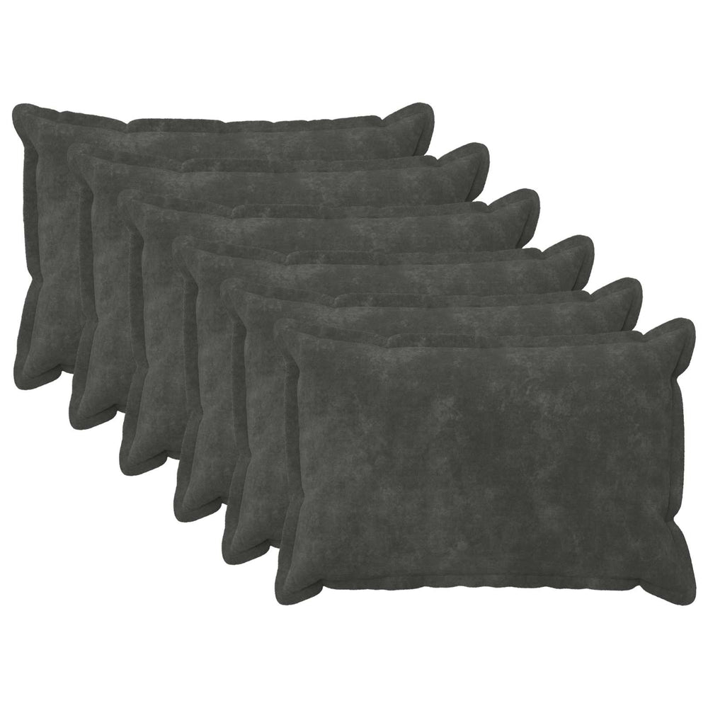 vidaXL Throw Pillow HOUTEN 40 x 60 cm Microfiber Fleece 6 pcs
