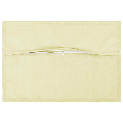 vidaXL Throw Pillow 6 pcs HOUTEN Cream 40 x 60 cm Polyester 4