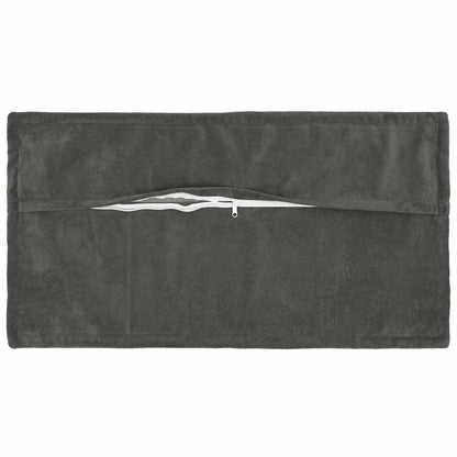 Throw Pillow HOUTEN 40 x 80 cm Microfiber Fleece 6 pcs Anthracite